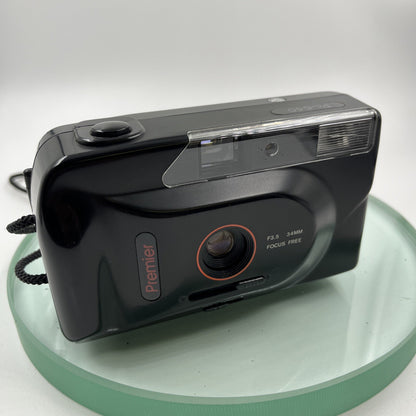 Vintage Premier PC-640 Film  Camera 35mm - 1980’s With Case #5267