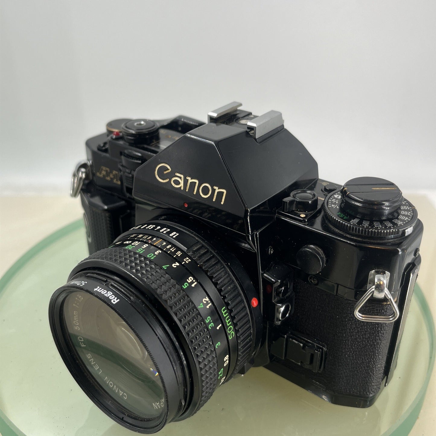BEAUTIFUL Canon A-1 35mm SLR Camera Body+ FD 50mm f/1.8 FULLY WORKING #8749