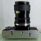 Olympus Om20 35mm slr film camera + Miranda 28-70mm 1:3.5-4.8 Lens TESTED #3468