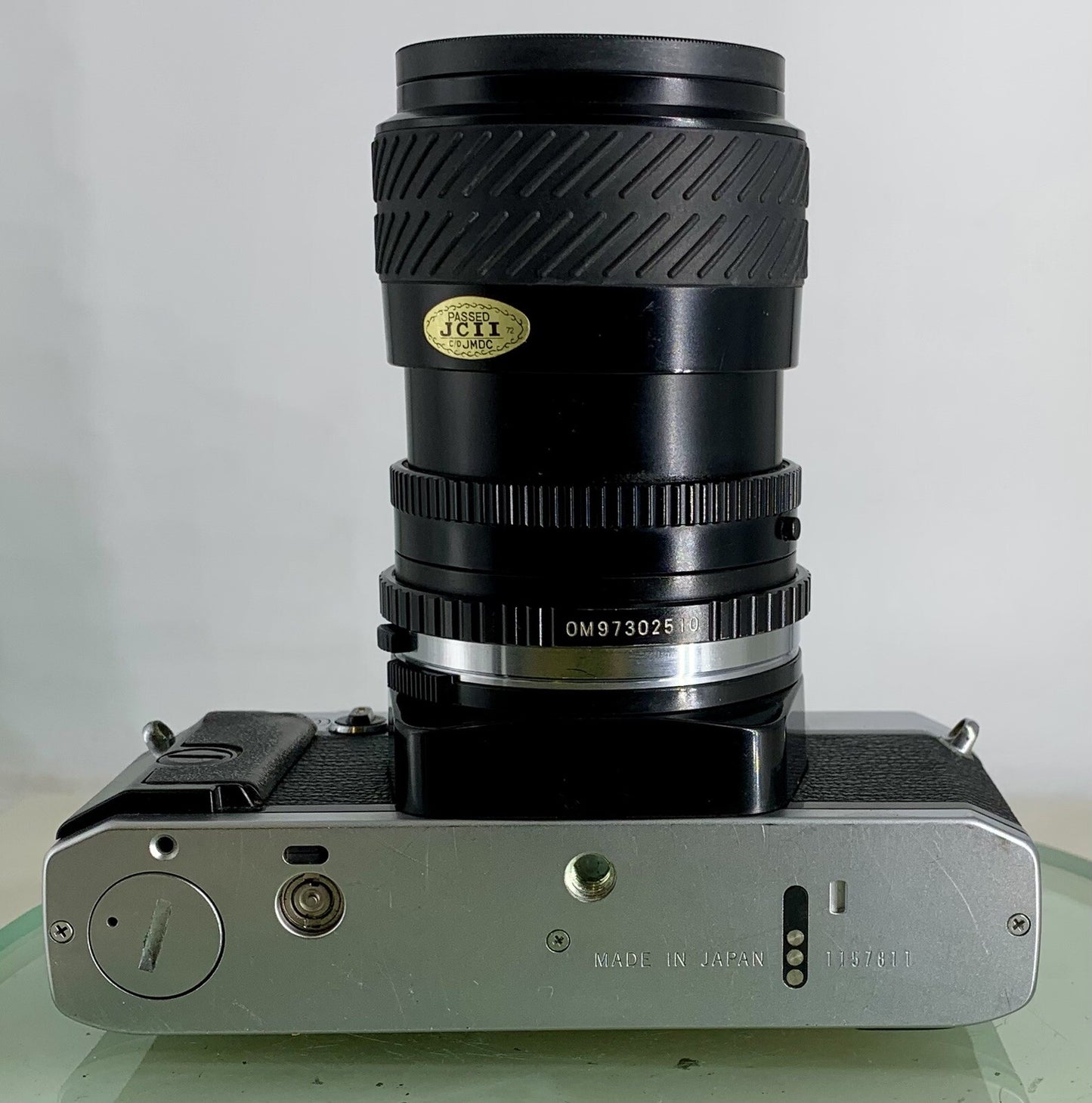 Olympus Om20 35mm slr film camera + Miranda 28-70mm 1:3.5-4.8 Lens TESTED #3468