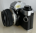SERVICED Olympus OM10 35mm Film SLR Manual Camera + Olympus 50mm f/1:1.8 #1314
