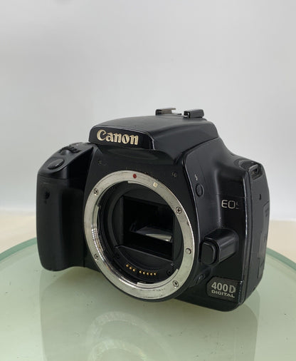 CANON EOS 400D DIGITAL SLR CAMERA WITH 32MB MEMORY CARD+CHARGER TESTED - 9471
