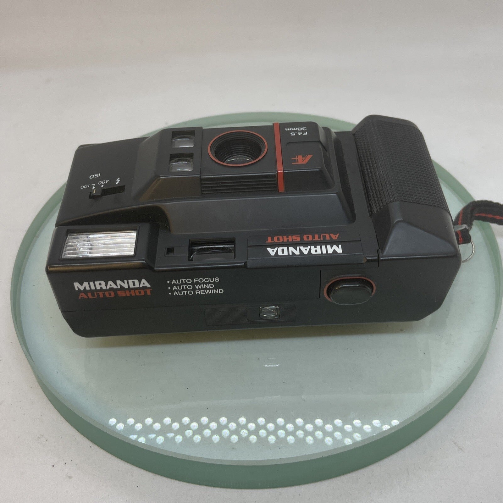 Miranda Auto Shot  Compact AF Film camera F4.5/38mm, Tested + Case #5255