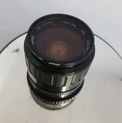  Vivitar 28-70mm MC Zoom Lens with 1:4 Macro for Pentax K M PK fits KA AF #8322