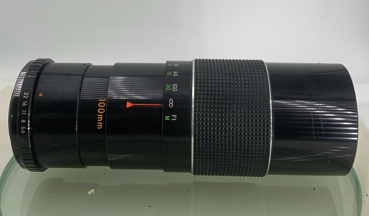 Prinzflex 100-200mm 1: 5.6 Auto Zoom Lens - BLACK PERFECTLY WORKING TESTED - 6312