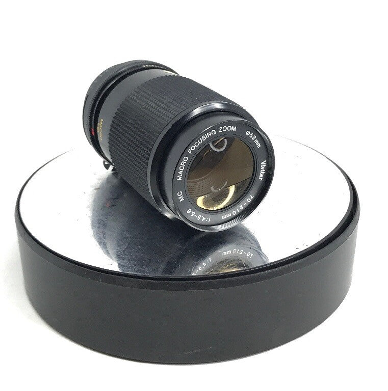 Vivitar lens 70-210mm f/4.5-5.6 Telephoto Zoom - Nikon N/AI-S Mount #4280