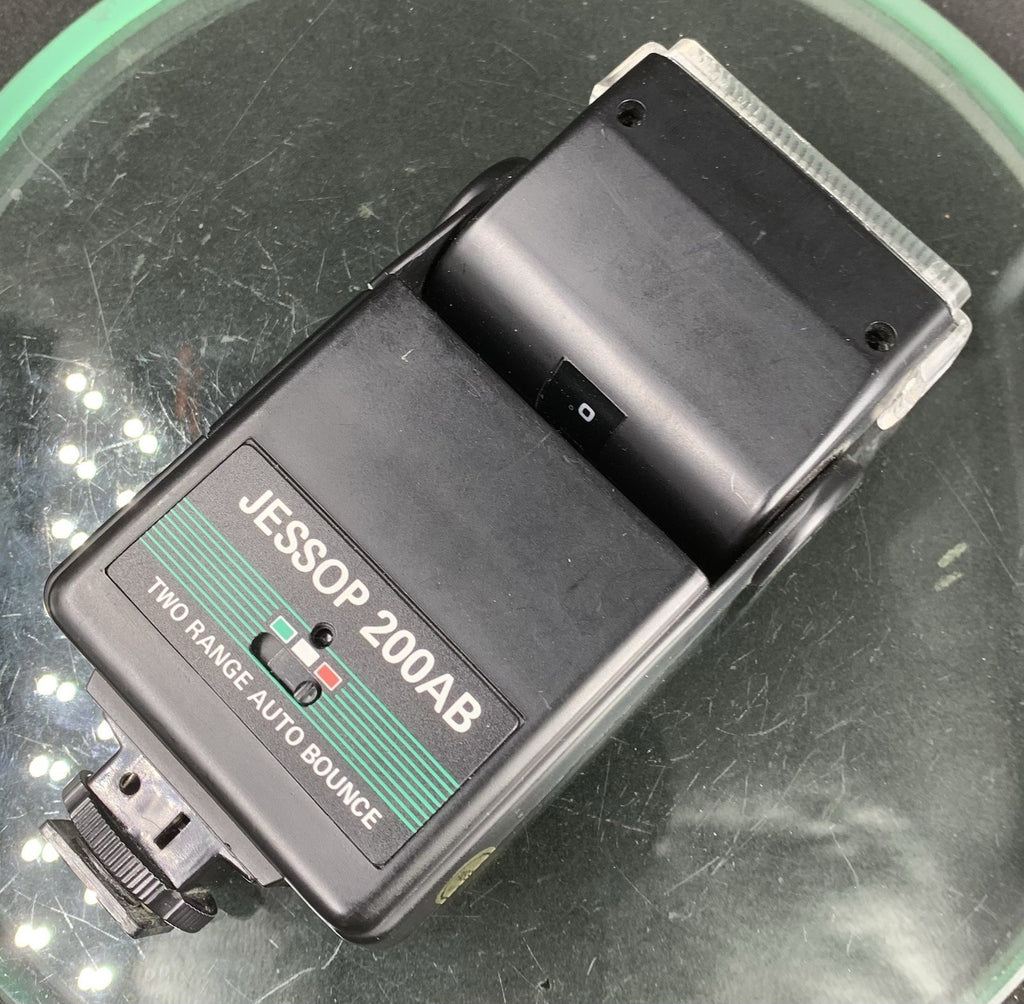 Jessop 200AB Electronic Flash Two Range Auto Bounce - working #3430
