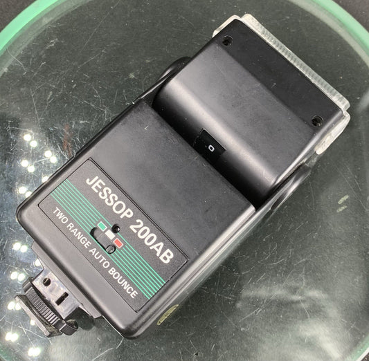 Jessop 200AB Electronic Flash Two Range Auto Bounce - working #3430