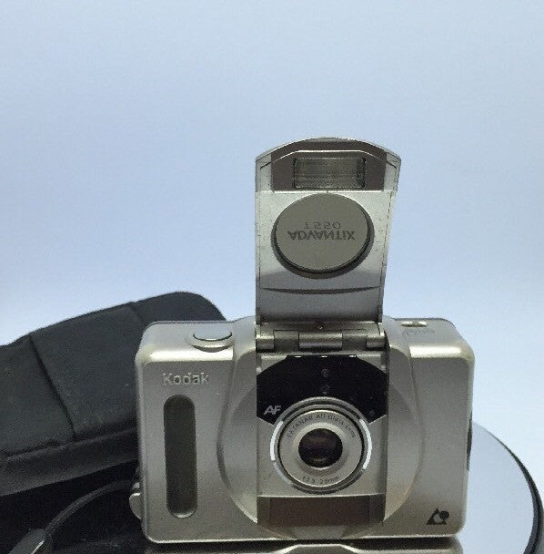 Vintage KODAK ADVANTIX T550 Auto Focus APS Camera & Case Fully Working 1