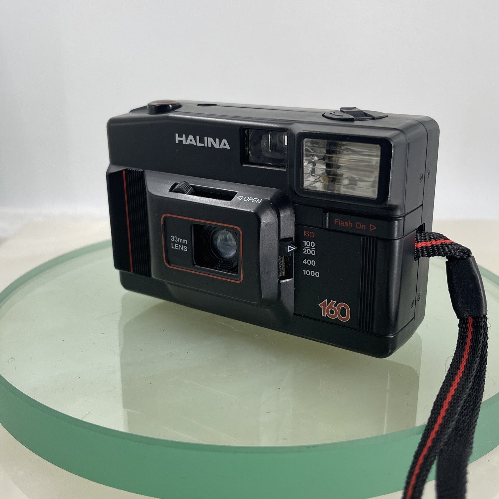 Halina 160 35mm f/5.6 Compact Camera Black Working Vintage #7162