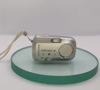 Olympus CAMEDIA C-470 Zoom 4.0MP Digital Camera - Silver TESTED,Charger,batt#9863