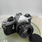 Pentax ME Super 35mm SLR Film camera + Pentax-M  50mm f2LENS  - TESTED  74713