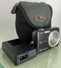 Casio Exilim EX-Z1080 10.1 MP Digital Camera BLACK +CASE+ CHARGER + TESTED - 5340