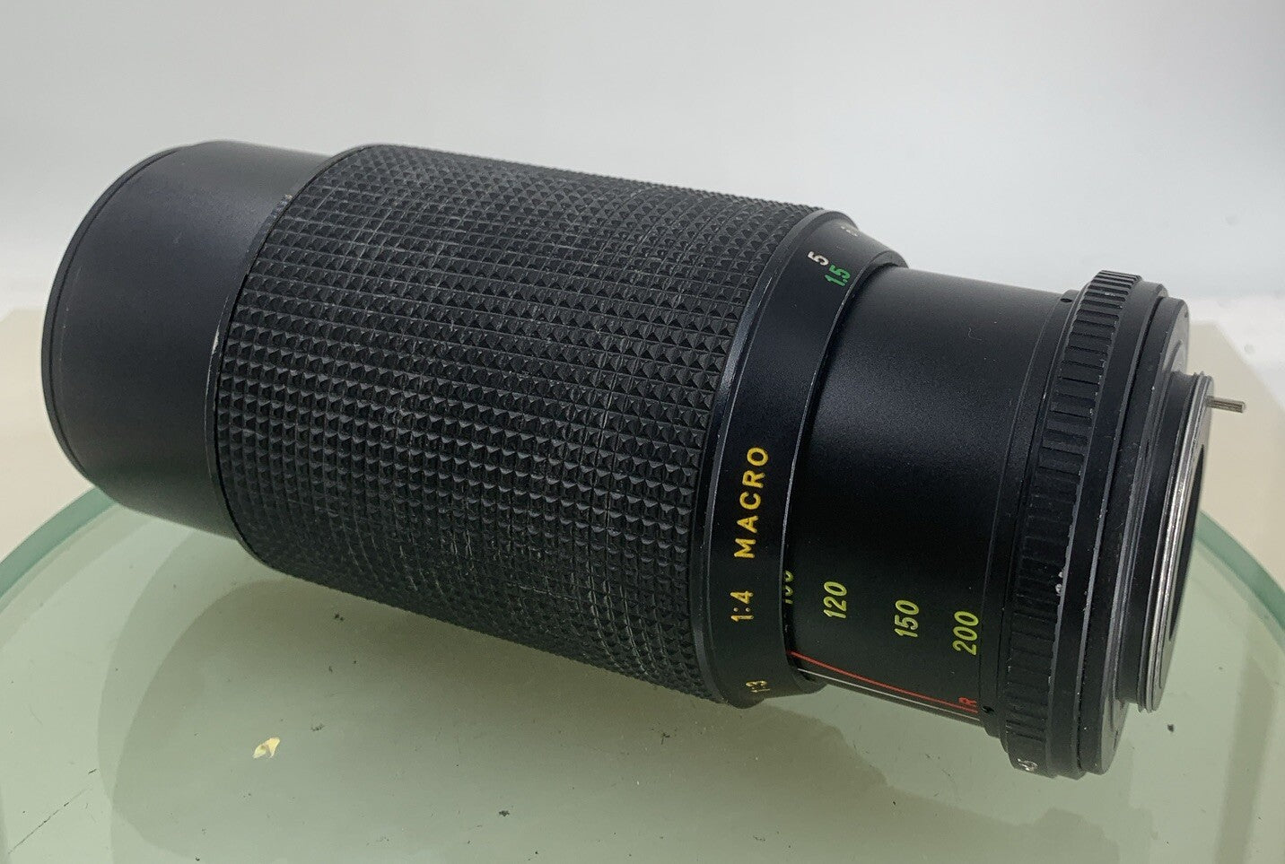 HANIMEX Auto Zoom C-MACRO 80-200 f4.5 Lens Pentax mount BLACK TESTED - 7205