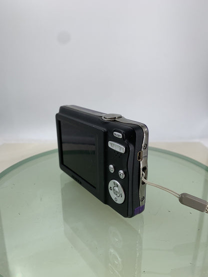Fujifilm COMPACT Digital Camera FinePix JV300 14.0MP PURPLE + WIRE TESTED - 7843
