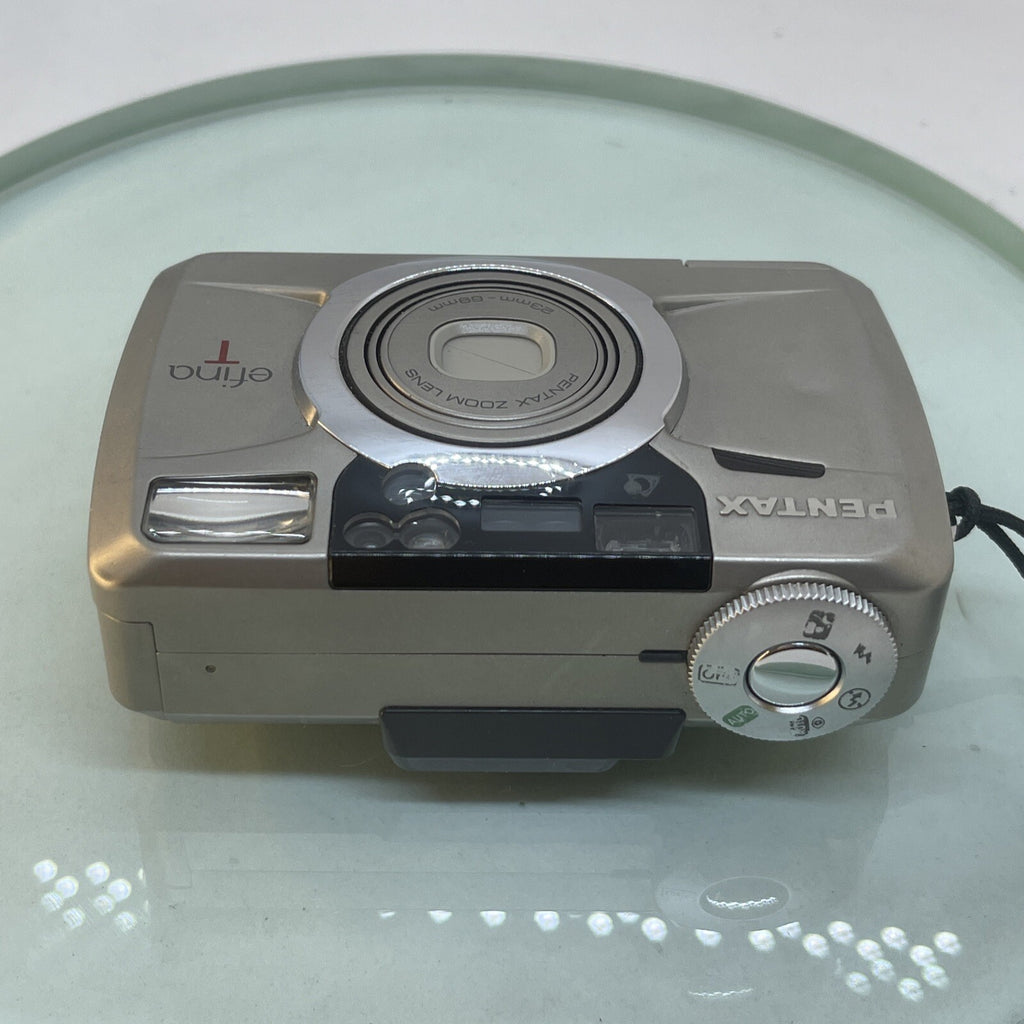 PENTAX EFINA T APS FILM CAMERA~23-69M LENS~QUARTZ DATE~PANORAMA~SELF TIMER #3975