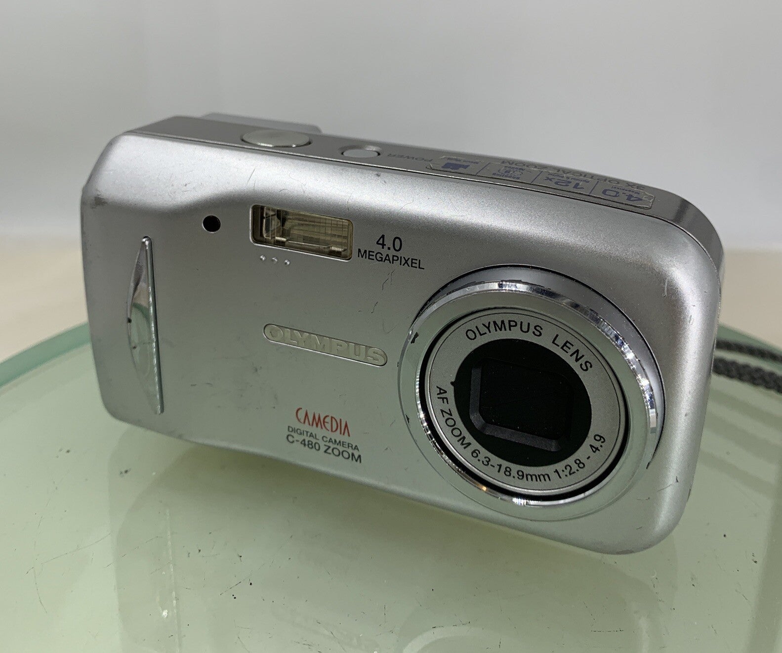 OLYMPUS CAMEDIA C-480 Zoom Compact Digital Camera WITH 128MB CARD-TESTED-8351