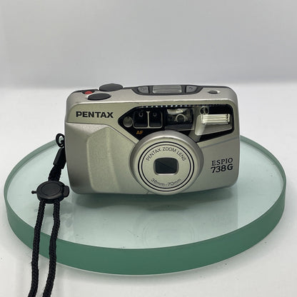 Classic Pentax Espio 738G 35mm Tested Vintage Compact Camera #9401