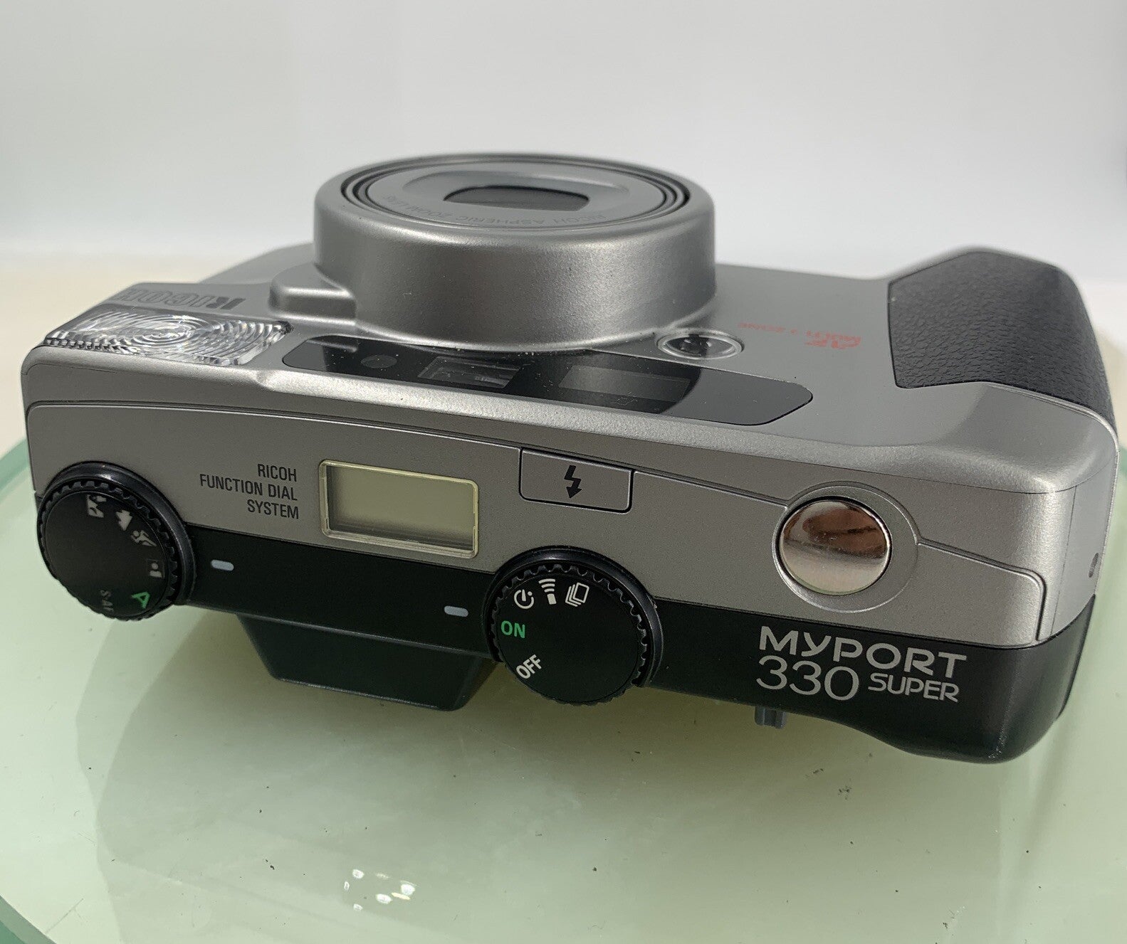 Ricoh MYPORT 330 Super- 35mm Compact Vintage Film Camera & Case Tested - 7934