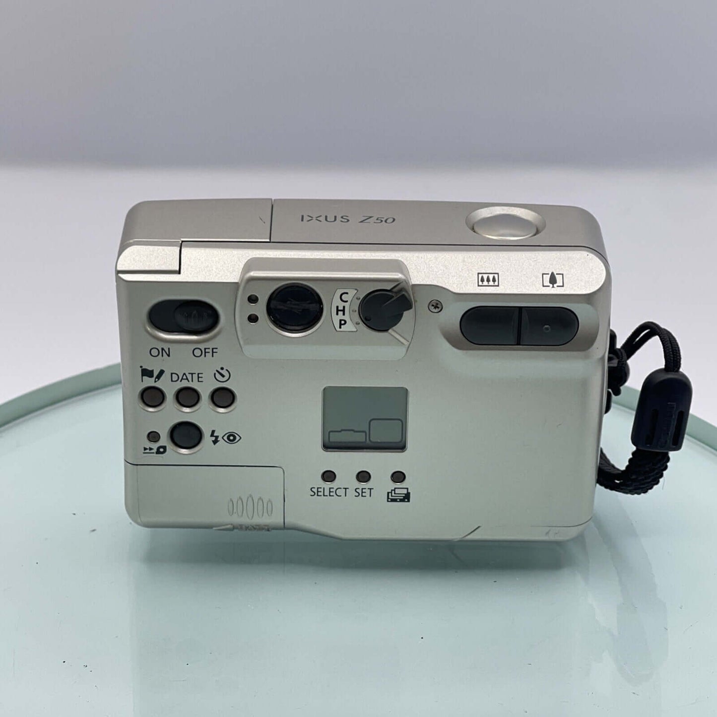 Vintage Canon IXUS Z50 APS Compact Film Camera Case & instructions Tested#6264