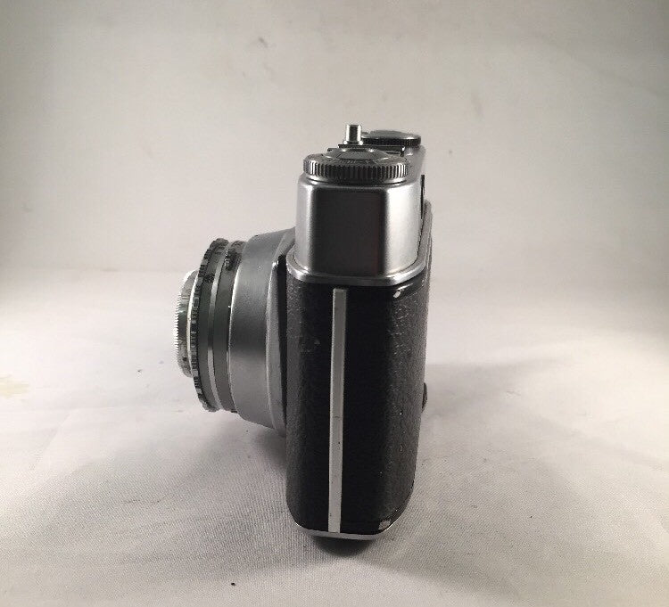 #683Kodak Retinette1A 35mm Film Camera with schneider-kreuznach reomar 50mm f3.52
