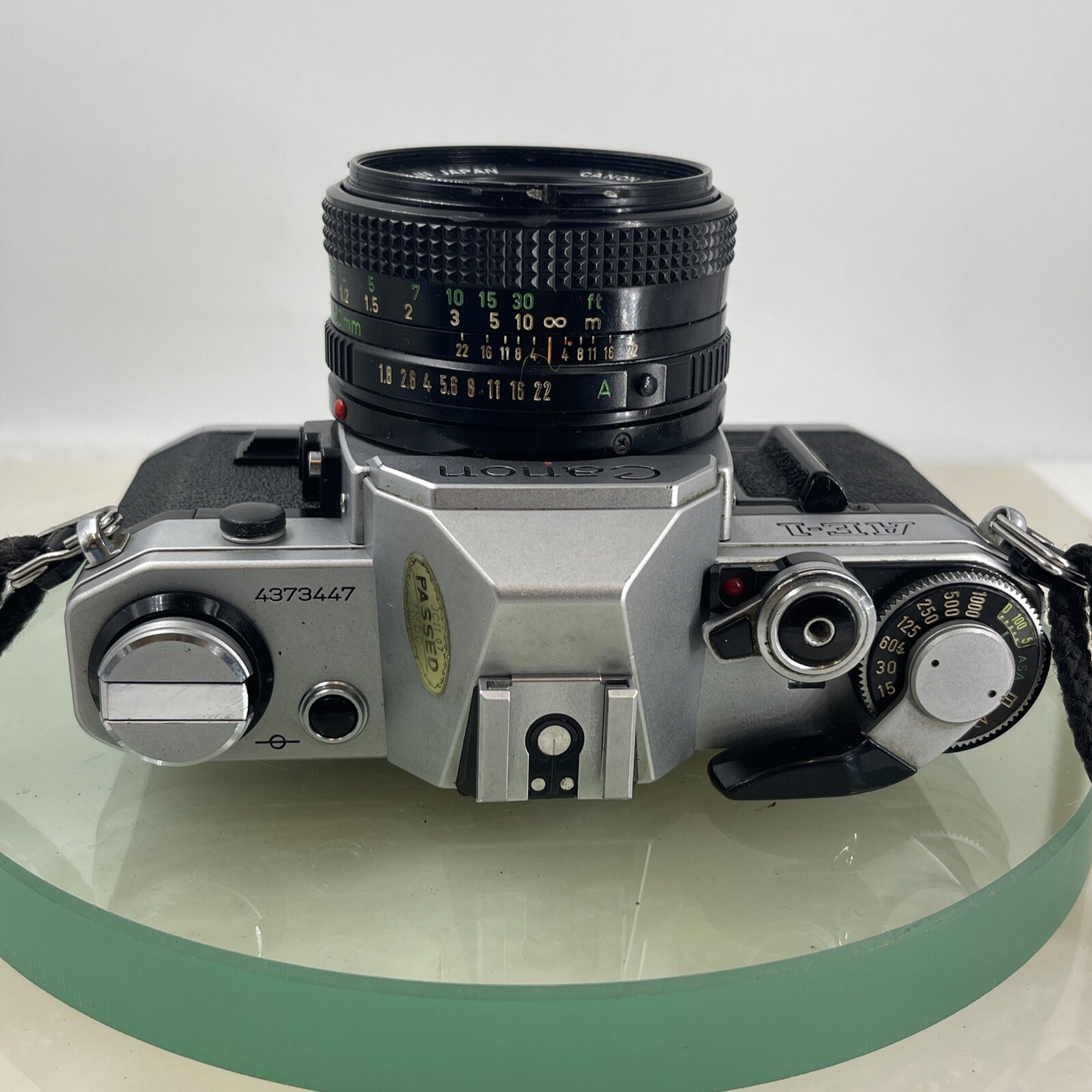 Canon AE-1  35mm SLR Film Manual Camera + Canon 50mm F/1.8 FD Lens Like A-1 #6226