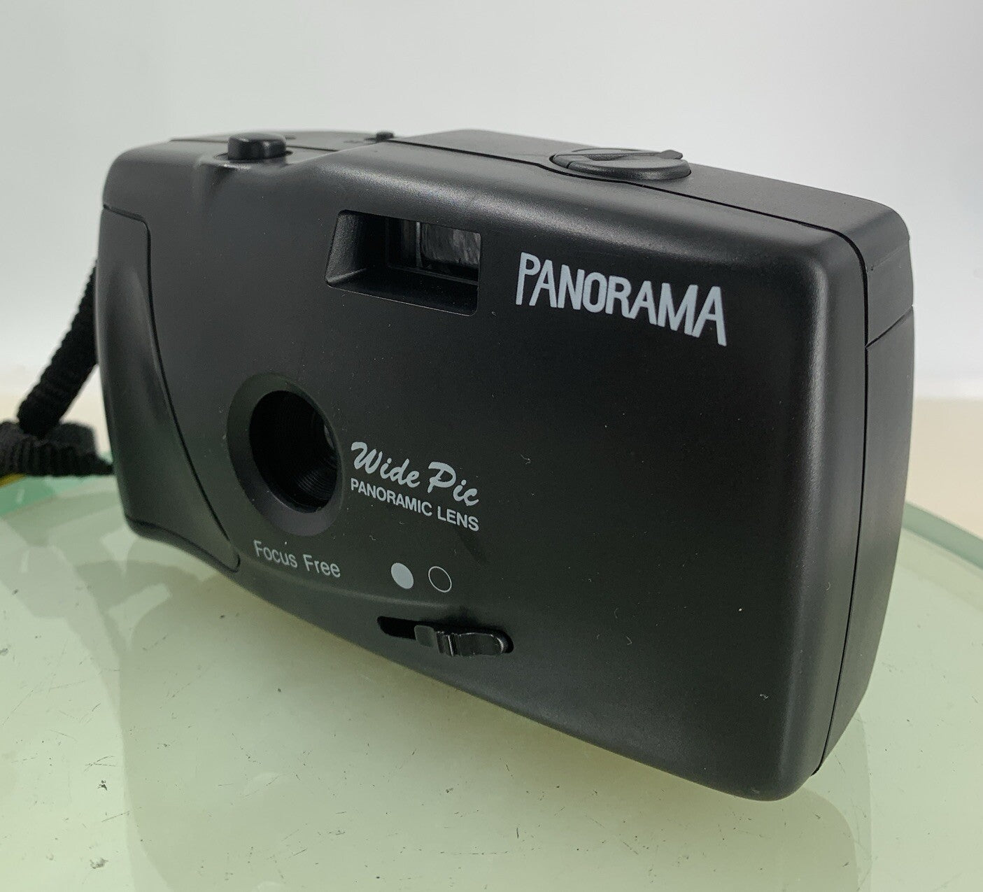 PANORAMA WIDE PIC BLACK POINT AND SHOOT FILM CAMERA TESTED - 7262