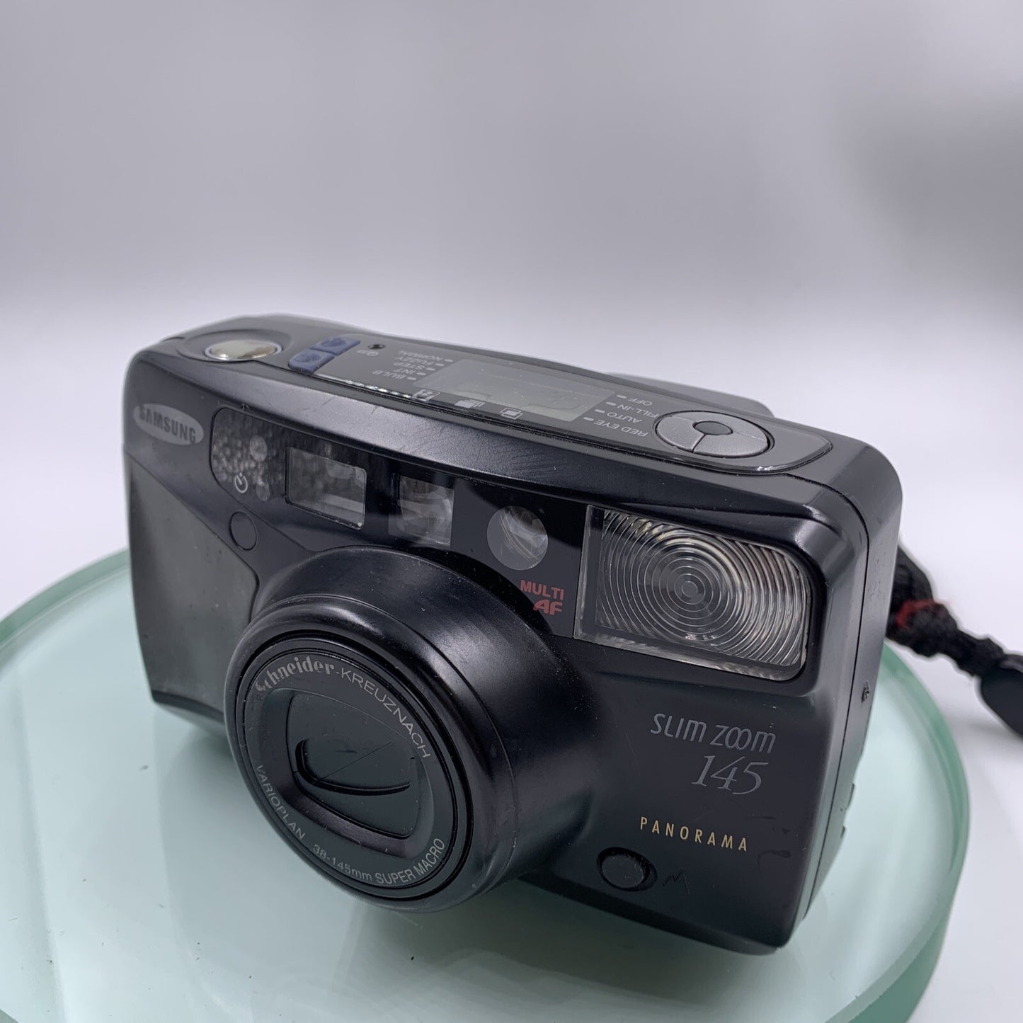 Samsung Slim Zoom 145 Panorama 38-145mm Film Camera Super Macro Lens #TESTED#9112