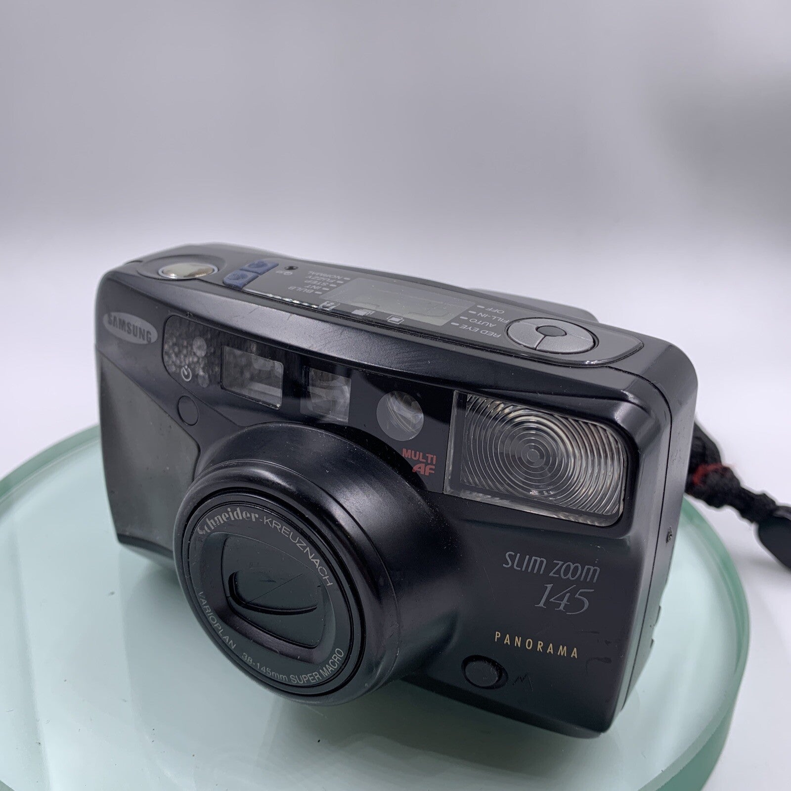 Samsung Slim Zoom 145 Panorama 38-145mm Film Camera Super Macro Lens #TESTED#9112