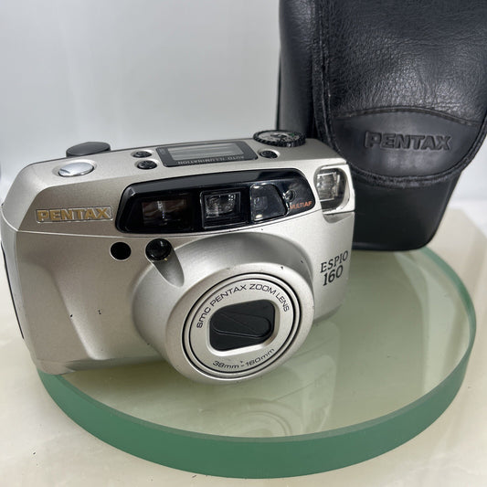 Pentax Espio 160 35mm Point & Shoot Zoom 38-160mm made in Japan TESTED #3660