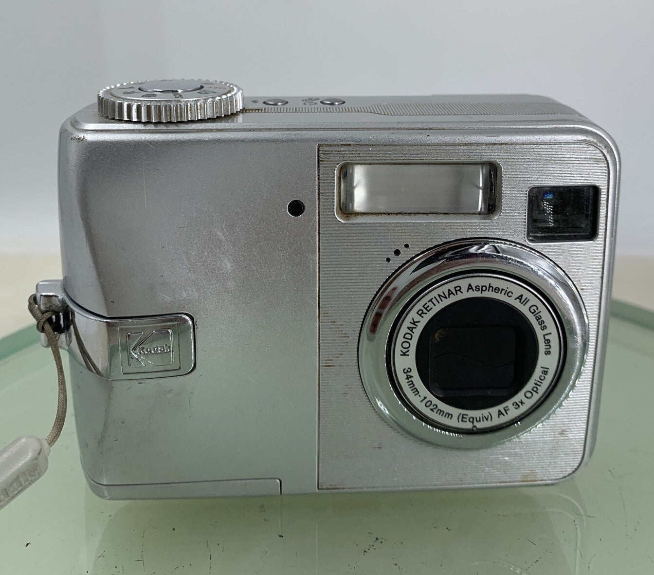Kodak Digital Camera EasyShare C330 4.0MP Silver NO SD CARD Tested  - 2981