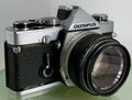 Olympus OM-1 MD 35mm SLR Film Camera &  Olympus ZUIKO  50mm f1.8 Lens- TESTED3560