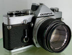 Olympus OM-1 MD 35mm SLR Film Camera &  Olympus ZUIKO  50mm f1.8 Lens- TESTED3560