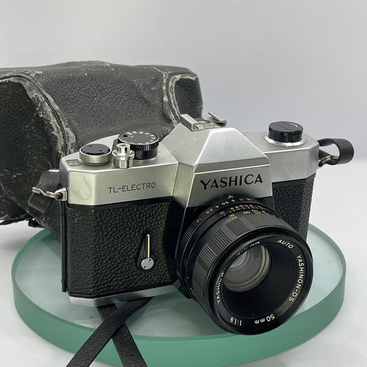 Yashica TL Electro 35mm Film Camera with Yashica Yashinon-DS f2 50mm Lens #8780