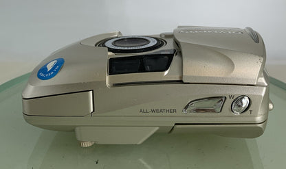Olympus mju III 115 All Weather 38-115mm Zoom Compact 35mm Film Camera + TIN#2138