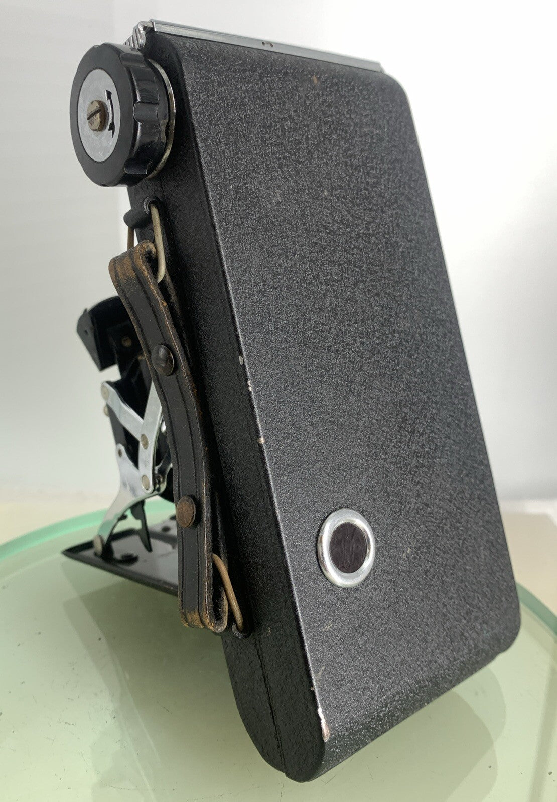 Kershaw Eight-20 Penguin Vintage 1940s Folding Film Camera BLACK TESTED - 8224