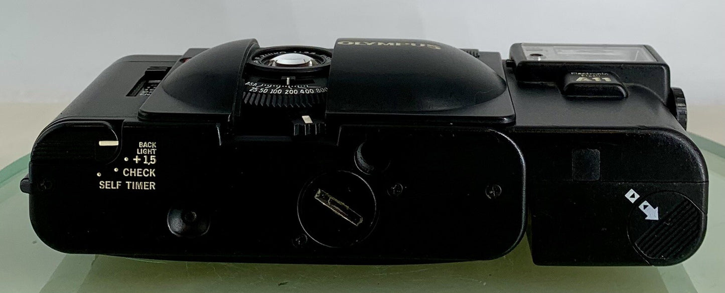 TESTED RARE Olympus XA 35mm Compact Rangefinder Film Camera A11 ELECTRIC FLASH7