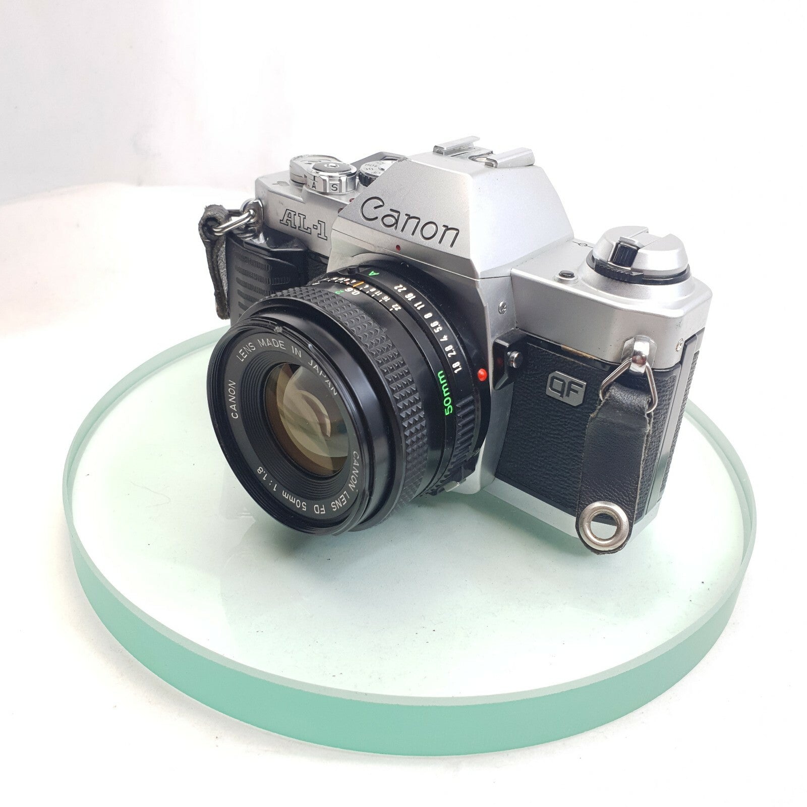Vintage Canon AL-1 35mm Film SLR & 50mm f1.8 FD Lens New Light Seal - Working6922
