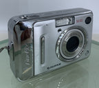 Fujifilm FinePix Digital Camera A500 5.1MP SILVER NOCARD NO CHARGER TESTED - 5750