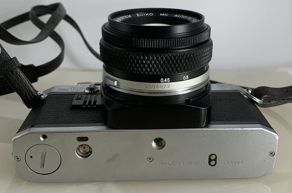 SERVICED Olympus OM10 35mm Film SLR Manual Camera + Olympus 50mm f/1:1.8 MC #1278