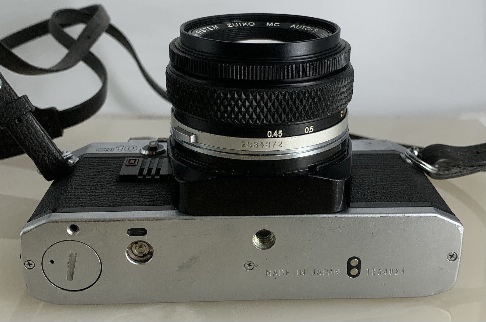 SERVICED Olympus OM10 35mm Film SLR Manual Camera + Olympus 50mm f/1:1.8 MC #1278