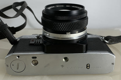 SERVICED Olympus OM10 35mm Film SLR Manual Camera + Olympus 50mm f/1:1.8 MC #1278