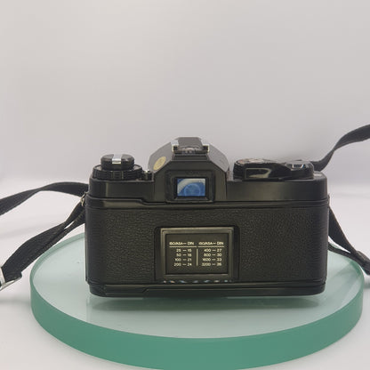 CHINON CE-4 35mm Film SLR Manual Camera with CHINON 50mm F/1.7 MC Lens #8032