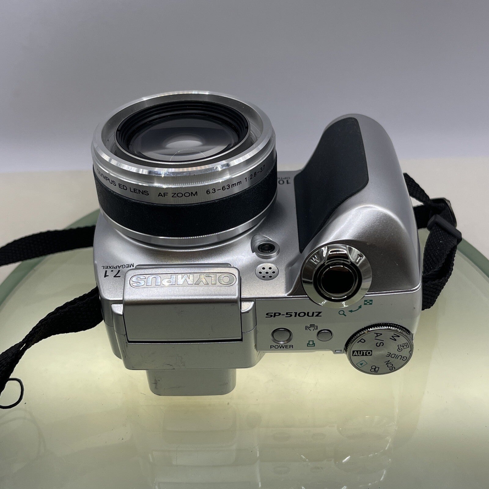 OLYMPUS SP-510UZ Compact Digital Bridge Camera 7.1MP 10X Zoom Tested #7107