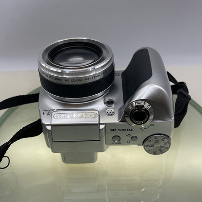 OLYMPUS SP-510UZ Compact Digital Bridge Camera 7.1MP 10X Zoom Tested #7107