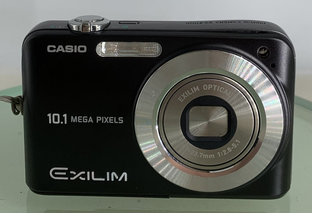 Casio Exilim EX-Z1050 10.1 MP Digital Camera BLACK +SD CARD+TESTED - 5521