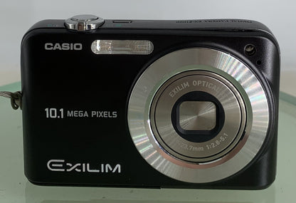 Casio Exilim EX-Z1050 10.1 MP Digital Camera BLACK +SD CARD+TESTED - 5521
