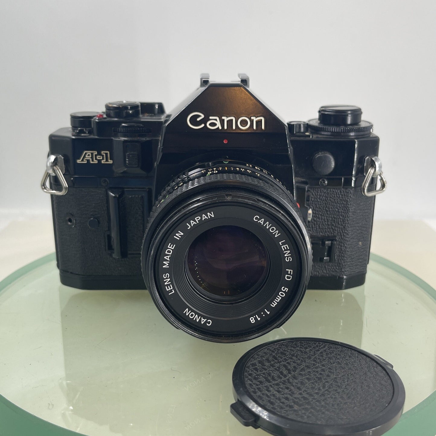 BEAUTIFUL Canon A-1 35mm SLR Camera Body+ FD 50mm f/1.8 FULLY WORKING #6211