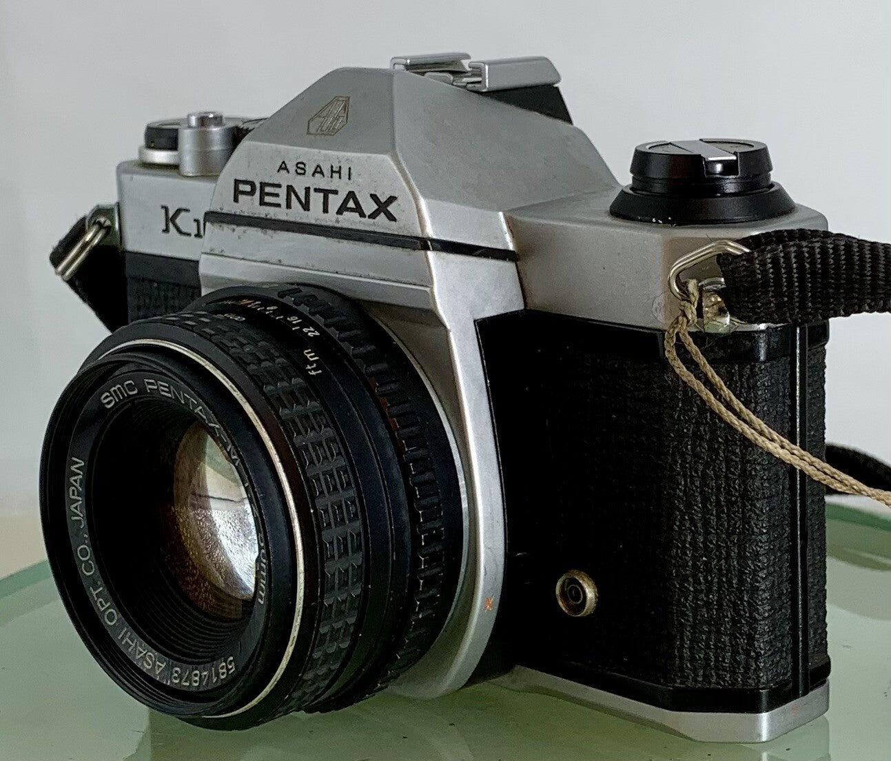 Pentax K1000 35mm SLR Film Camera+SMC Pentax-M 50mm F2 Lens TESTED METER WORK1606