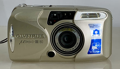 Olympus MJU III 80 Camera 35mm Film Point & Shoot Compact 38-80mm Lens [mju:]941